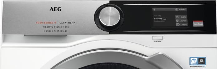 Actual product image AEG Tro T9DE98685 A+++ wh (8 kg, Left)
