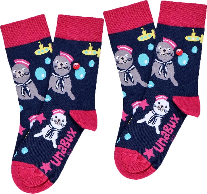 Unabux Freizeitsocken Prints (2er Pack, 31 - 35)