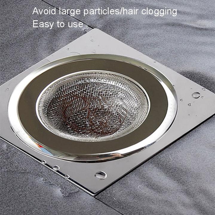 Produktbild König Design Abflusssieb Abfluss Sieb Haarsieb Küche Spülbecken Dusche Badewanne Waschbecken