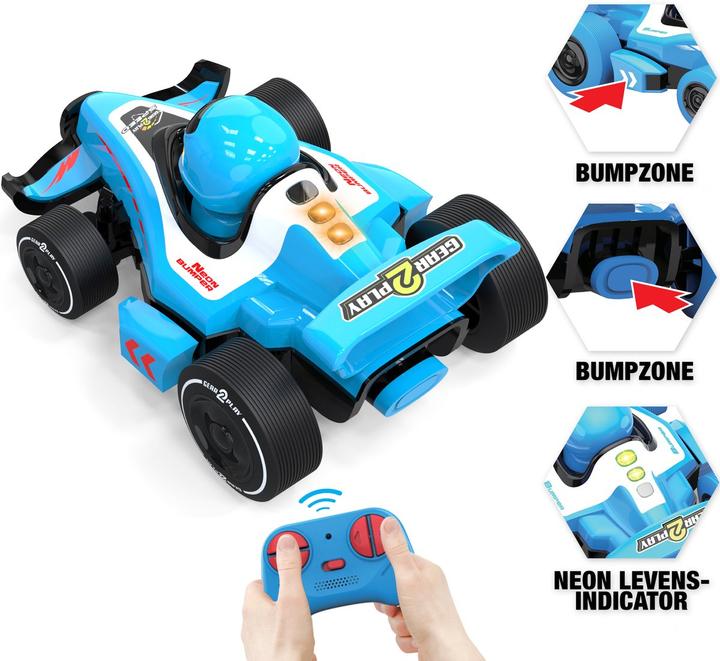 Actual product image Gear2play R/C Formel 1 Neon-Stossstange Autoscooter 2 In 1