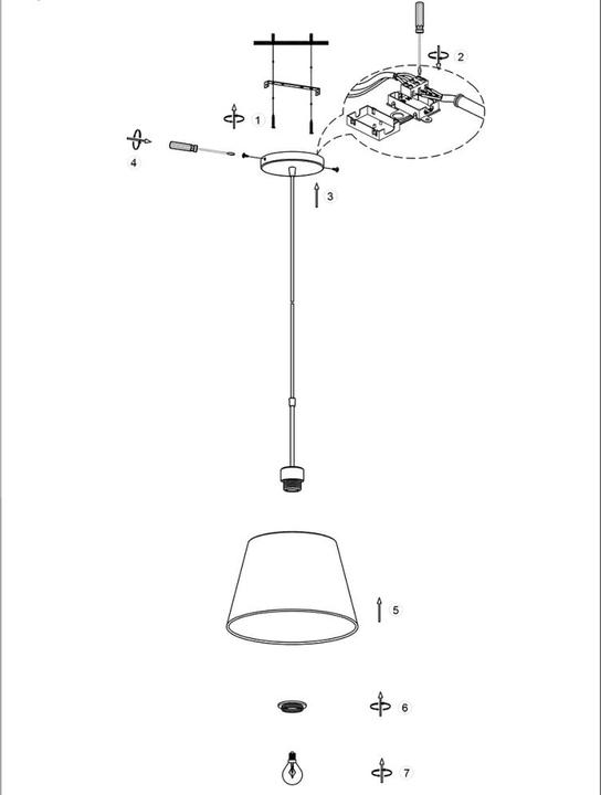 Actual product image Steinhauer Sparkled Light (E27)