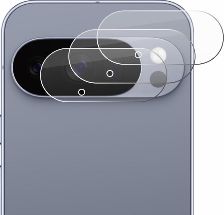 Produktbild Savvies Panzer Schutzglas für Google Pixel 10 Pro (NUR Kameraschutz) Schutzfolie Displayschutz Display (3 Stk., Google Pixel 10 Pro)