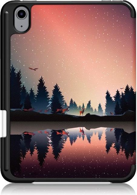 Produktbild MU Style Dreifach faltbare Hülle mit Muster (iPad mini 6)