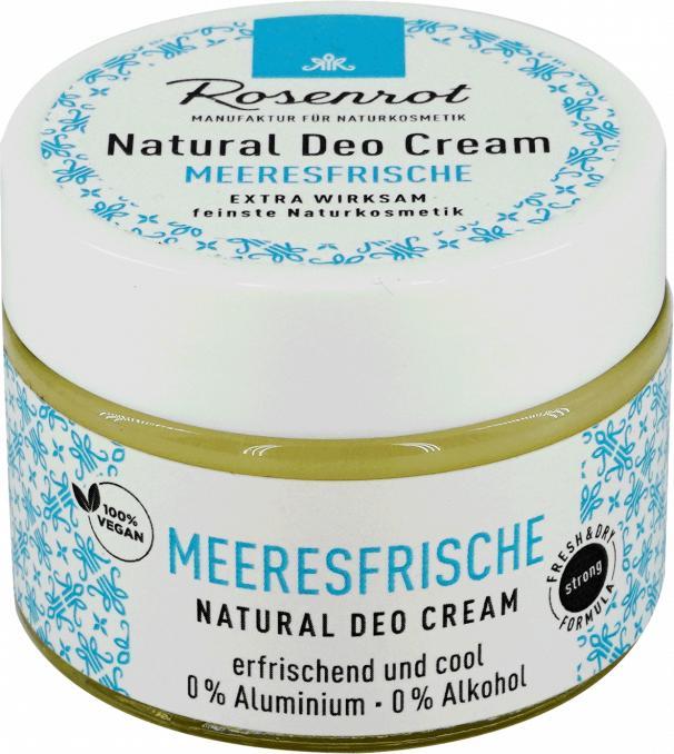 Produktbild Rosenrot Deo Creme MEERESFRISCHE (Crème)