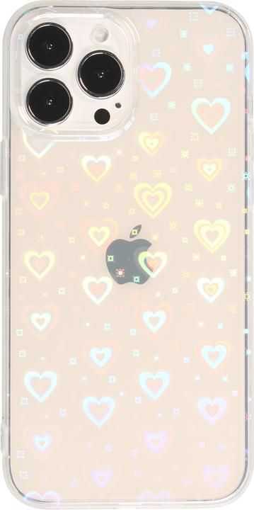 Image du produit PhoneLook Coque coeurs irisés effet animé (Apple iPhone 13 Pro Max)