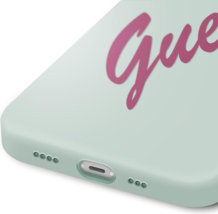 Image du produit Guess Couverture rigide Silicone Vintage (Apple iPhone 12)