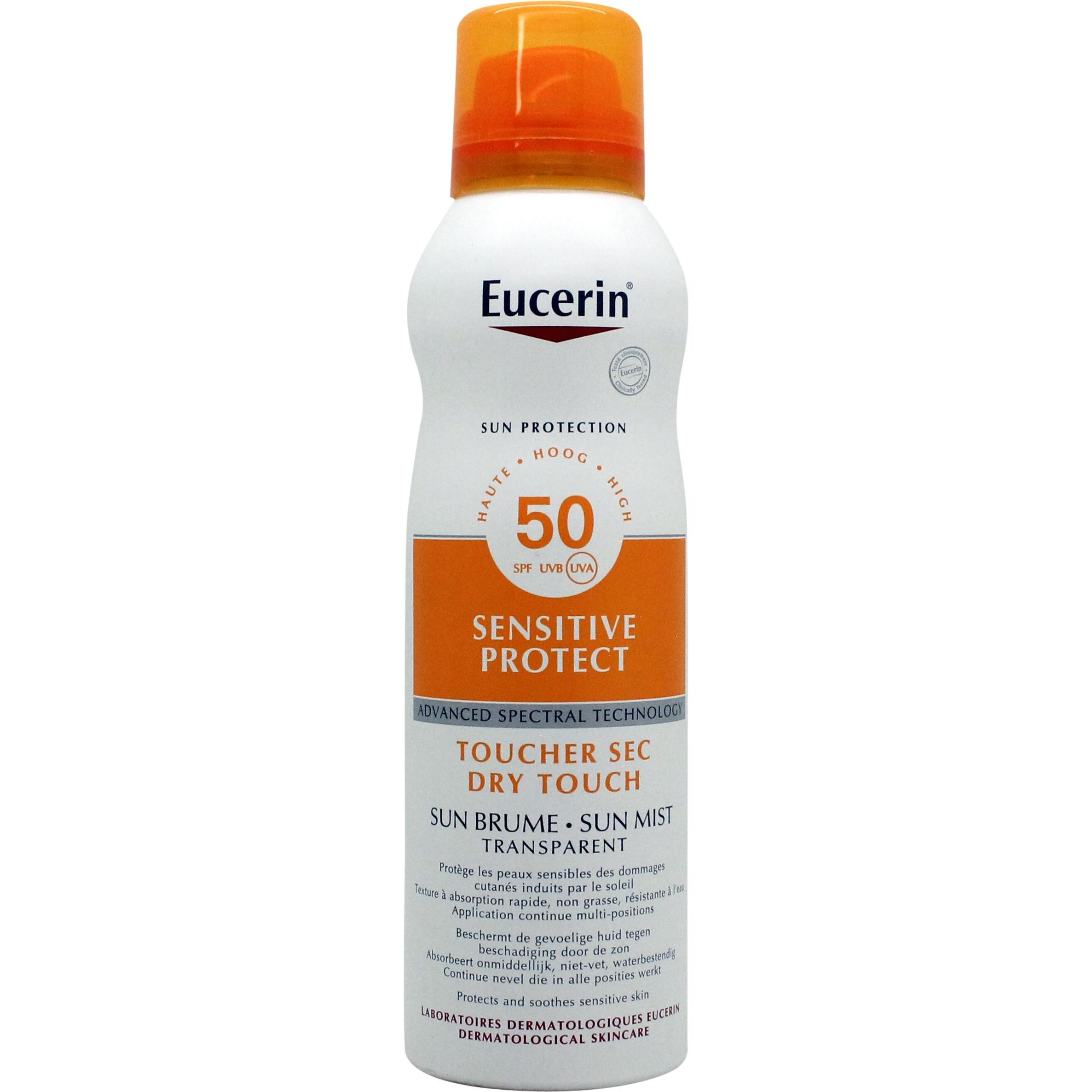Eucerin, Crema solare, SUN Mist (Spray solare, SPF 50, 50 ml, 150 g)