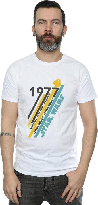 Produktbild Star Wars Retro 77 Stripes TShirt (L)