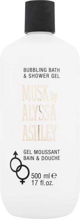 Produktbild Alyssa Ashley Musk Bubbling Bath & Shower Gel (500 ml)