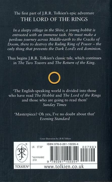 Produktbild The Lord of the Rings, The Fellowship of the Ring (Englisch, J. R. R. Tolkien, 2005)