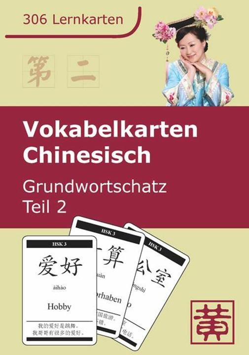 Produktbild Vokabelkarten Chinesisch,Grundwort.02 (Deutsch, Dieter Ziethen, Hefei Huang, 2010)