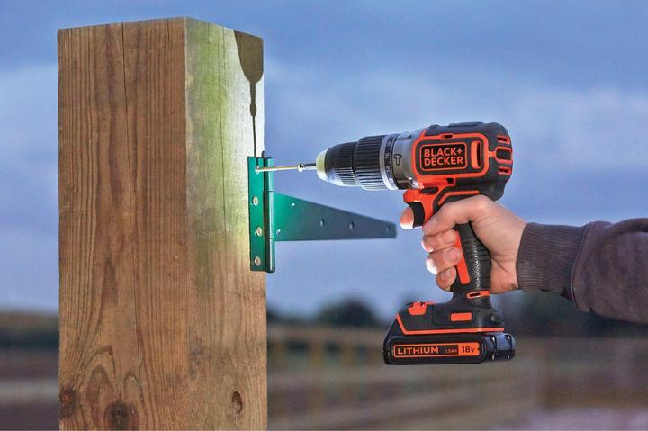 Produktbild Black & Decker BL188KBQW AkkuSchlagbohrschrauber (Akkubetrieb)