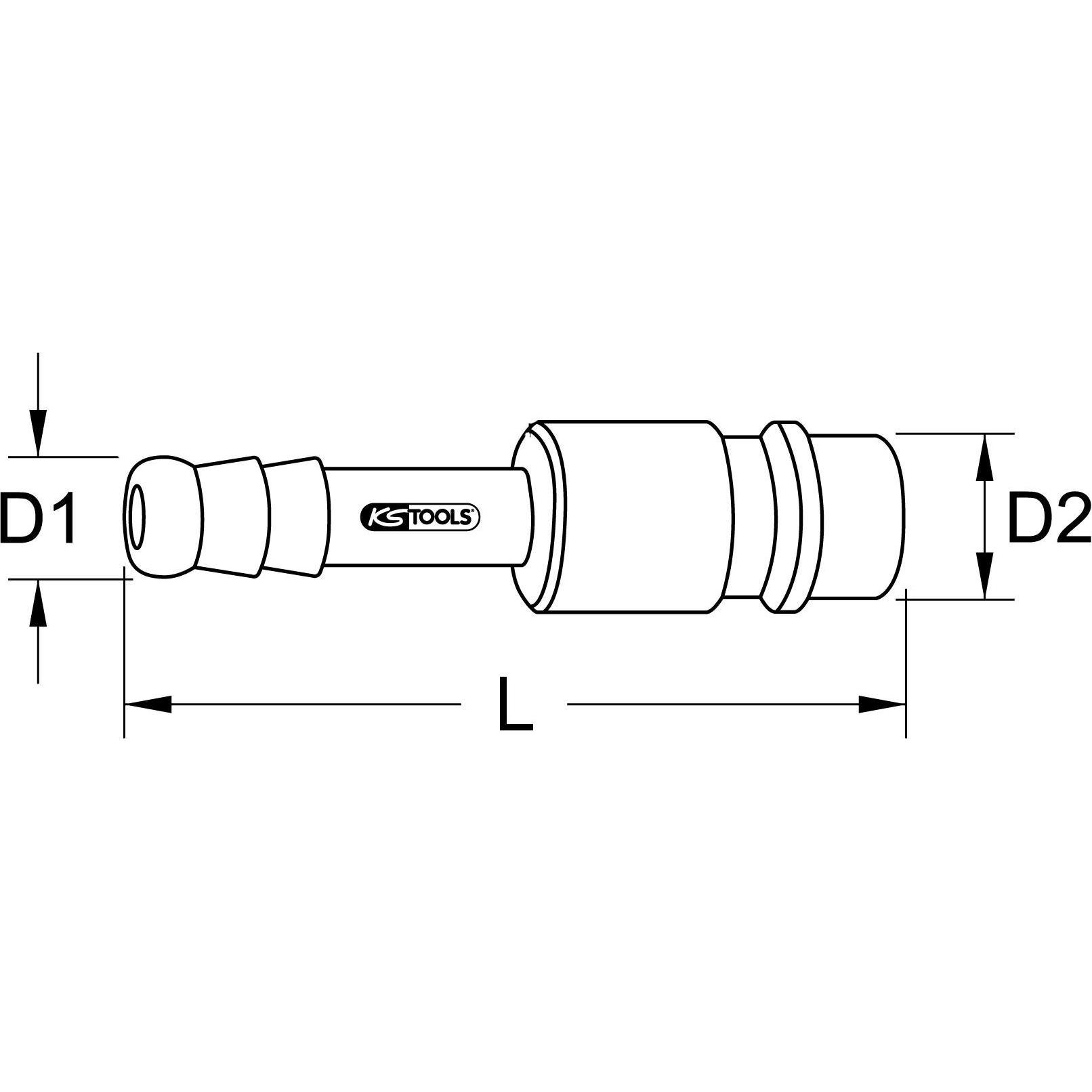 Thumbnail - KS Tools, Zubehör Druckluftwerkzeug, 999.9094