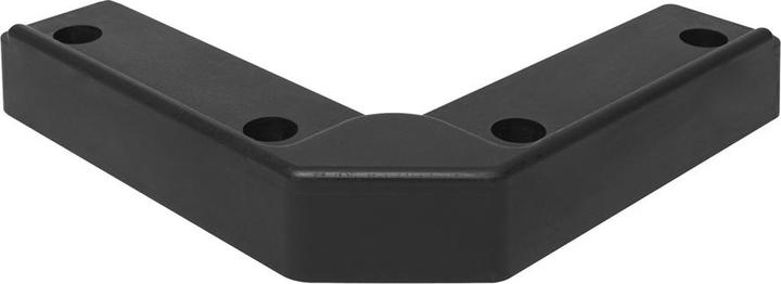 Actual product image Moravia PU damping element, LxWxH 210 x 210 x 40 mm, for crash protection guards.