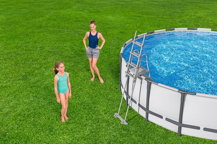 Actual product image Bestway Flip & Lock™ Above Ground Pool Ladder 1.32 m