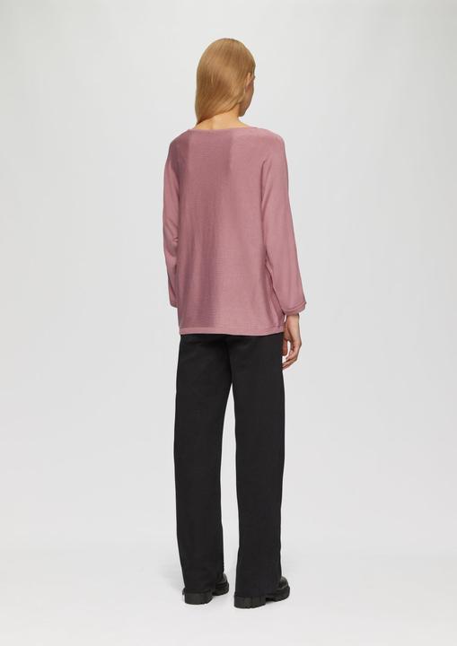 Actual product image S.Oliver Strickpullover Strickpullover mit Fledermausärmeln (S)