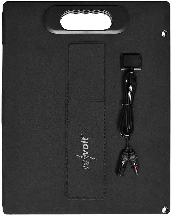 Produktbild Revolt Falt-Solarpanel, monokristalline Solarzellen, ETFE, 50 W, IP67 (50 W, 2.40 kg)