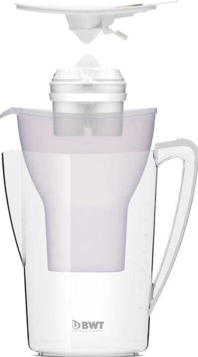 Produktbild BWT Tischwasserfilter Penguin mit 12 Magnesium Mineralized Filterkartuschen