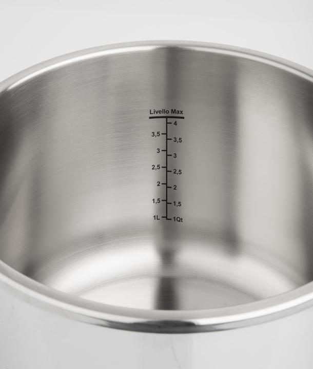 Actual product image Barazzoni Facile Dual System 2.0 6 L Stainless steel (22 cm, Pot)