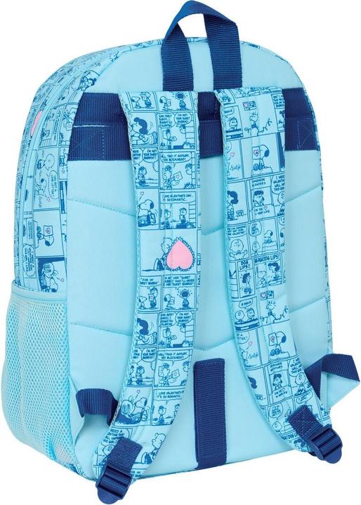 Produktbild Peanuts Snoopy Schulrucksack Love Blau 30 X 46 X 14 Cm