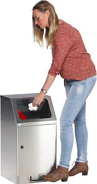 Produktbild VAR Wertstoffsammelgerät 45 mit Pedal 760 x 405 x 475 mm (43 l)