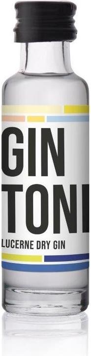 Actual product image Gin Toni Lucerne MINIATURE Box / (25 x 2 cl)