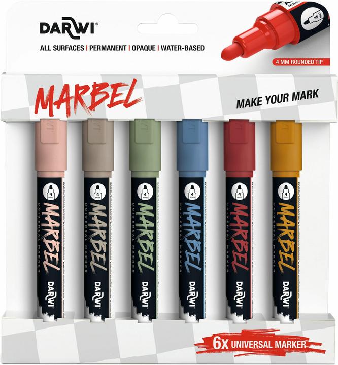 Produktbild Marbel Acrylmarker (6x)