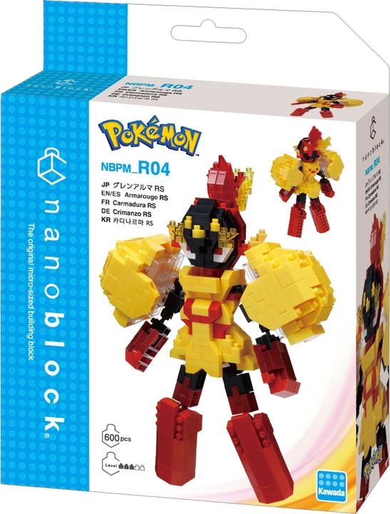 Immagine prodotto Nanoblock Pokémon Carmadura/Crimanzo