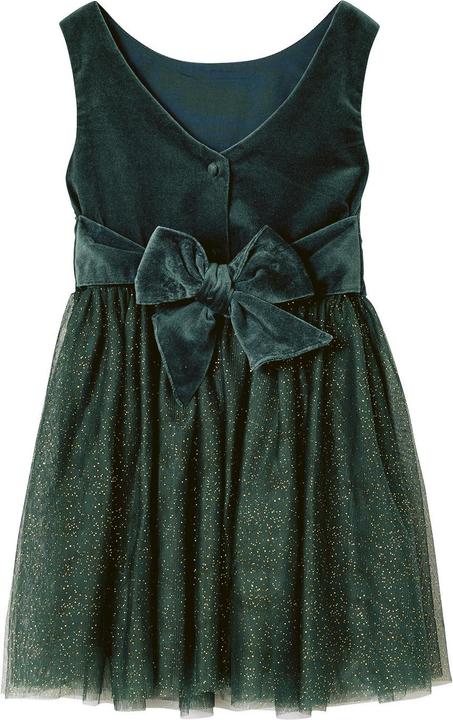 Produktbild Vertbaudet Mädchen Weihnachtskleid aus Samt und Tüll (98, 104)