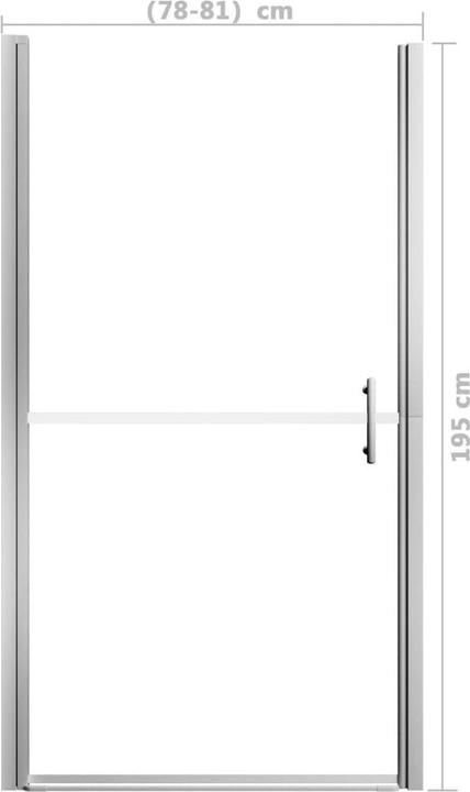 Actual product image vidaXL Junette (195 cm, 81 cm, 195 cm)