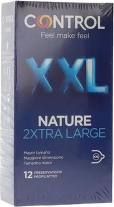 Control Nature 2xtra Large XXL Condoms - 12 Units (12 pcs.)