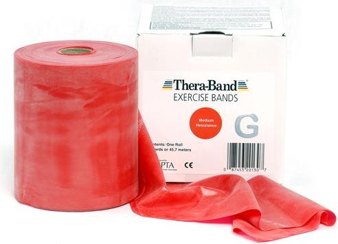 Produktbild TheraBand Übungsband (45.70 m, Mittel)