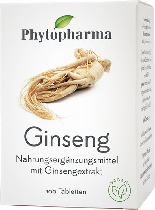 Actual product image Phytopharma Ginseng (100 Piece, Pills, 73 g)