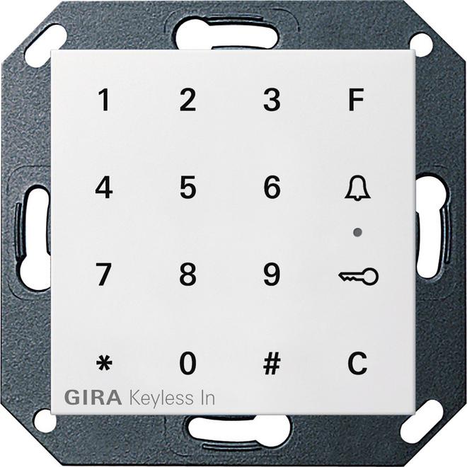 Gira, Zutrittskontrolle, Keyless In Codetastatur System 55 260503