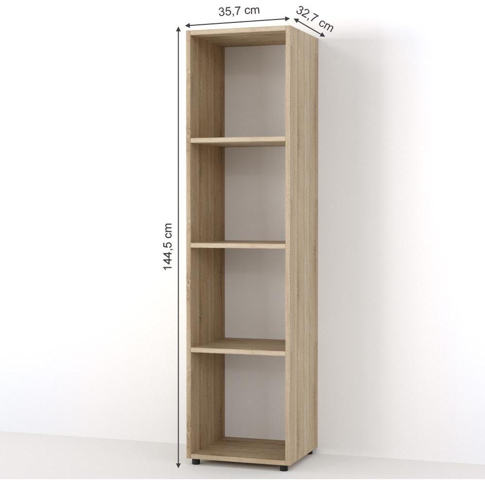 Vicco, Regal, Ludus (142.5 x 34 x 37 cm)
