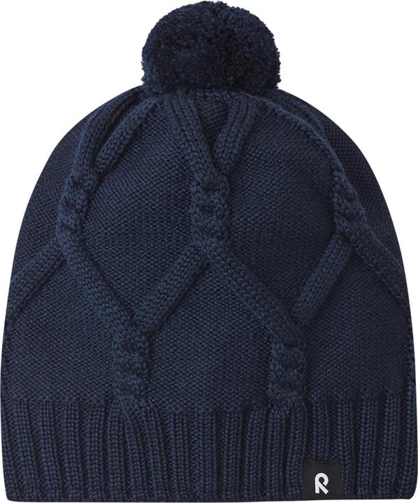 Reima Kinder Wollmütze Talvinen Navy (52 - 54)