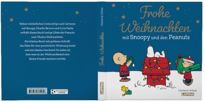 Actual product image Peanuts Gift Book: Merry Christmas with Snoopy and the Peanuts