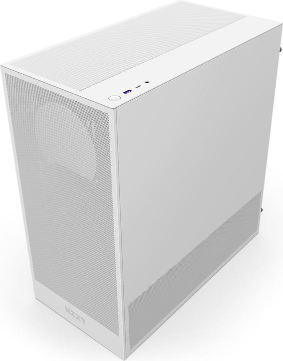 Image du produit NZXT H5 Flow ( 2024 ) (blanc, verre trempé) (mATX, ATX, Mini-ITX)