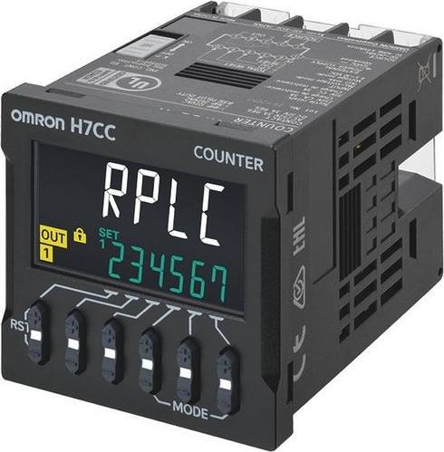 Omron Industrial Automation Omron H7CC Preset Counter, 6 Digit LCD, 50 60Hz, 100 240 V ac