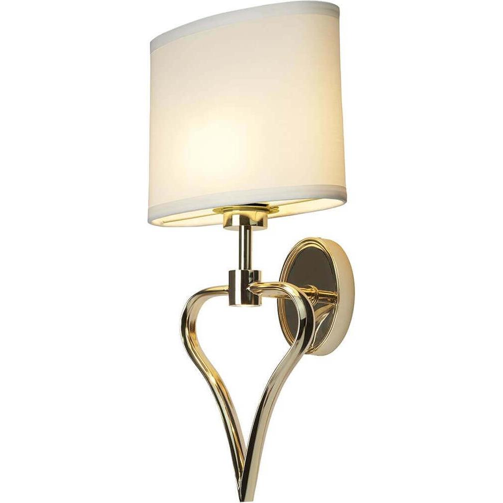 Elstead Lighting, Wandleuchte + Deckenleuchte, Falmouth LED Wandleuchte G9 Französisches Gold (320 lm, G9)