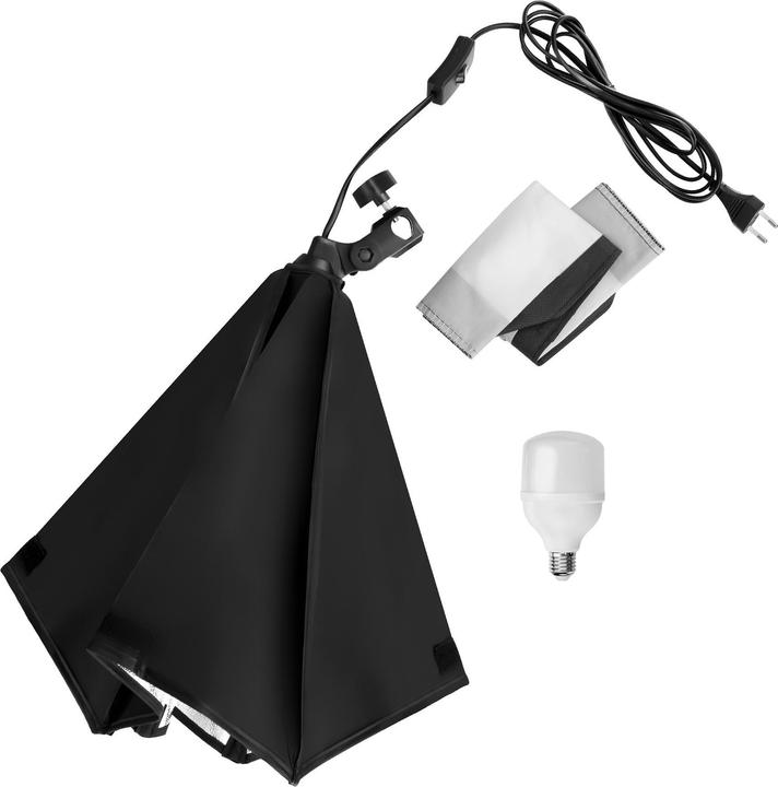 Actual product image tectake 2x Photography lighting + softbox model 1 (Studio light)