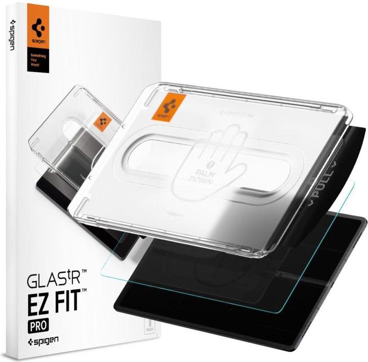 Produktbild Spigen - Glas.TR EZ-FIT Pro - Samsung Galaxy Tab S11 Ultra - Clear (1 Stk., Samsung Galaxy Tab S11 Ultra)