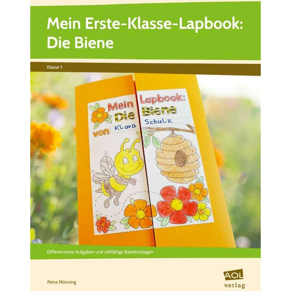 Thumbnail - Mein Erste-Klasse-Lapbook: Die Biene, Schulbücher von Petra Mönning