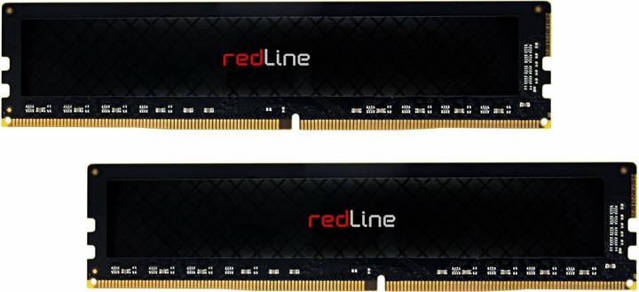 Actual product image Mushkin DIMM 32 GB DDR5-5200 (2x 16 GB) dual kit (black, MRE5U520HHHD16GX2, Redline) (2 x 16GB, 5200 MHz, DDR5 RAM, DIMM)