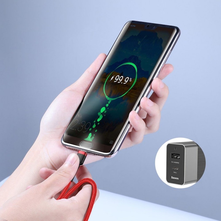 Image du produit Baseus Série Cafule Fast Charge (1 m, USB 2.0)