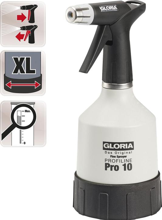Image du produit Gloria Haus und Garten Handsprüher Pro 10 - 1 L Sprühflasche Ölfest (1 l)