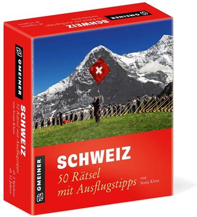 Produktbild Schweiz - 50 Rätsel mit Ausflugtipps (Deutsch)