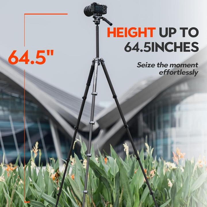 Actual product image Fotopro XAirfly Video Camera Tripod (Carbon)