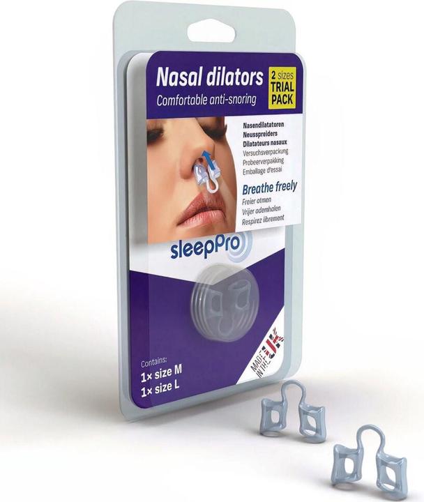 Actual product image SleepPro Nose Spreader Sample Pack - M+L For Better Sleep