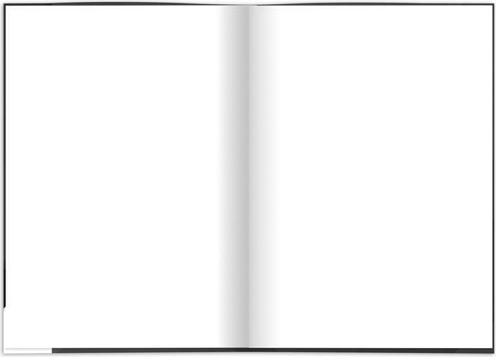 Actual product image Rnk Publisher's notebook "notes carbon black", DIN A5, blank (A5, Plain, Hardcover)